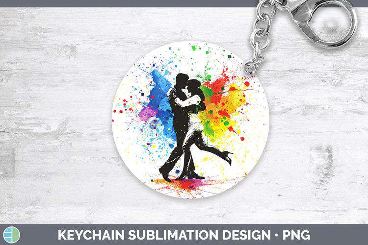 GorgeousNeon Keychain design.