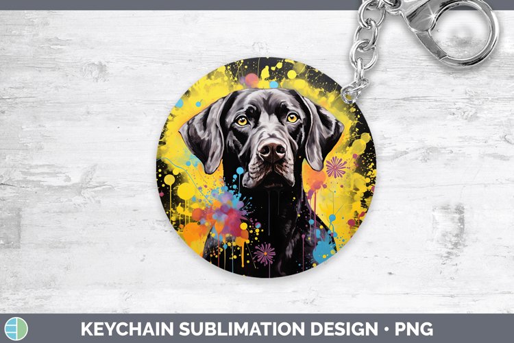 GorgeousNeon Keychain design.
