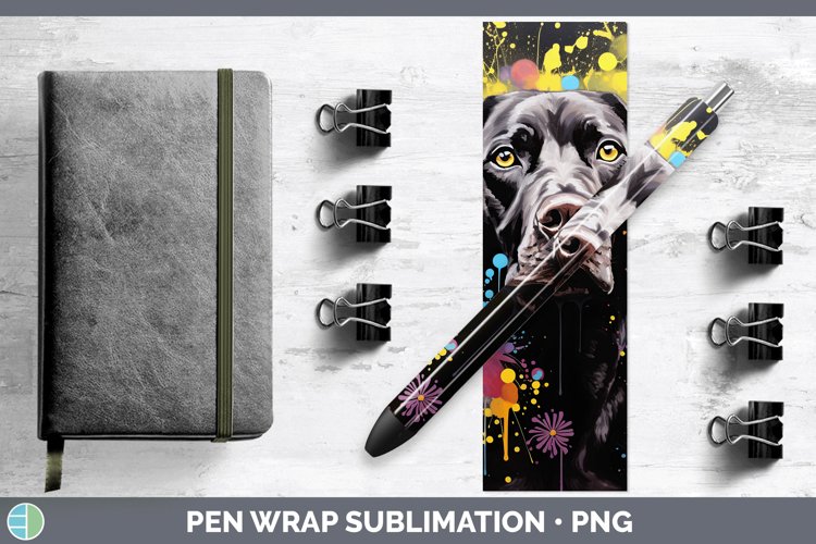 GorgeousNeon Pen Wrap design.