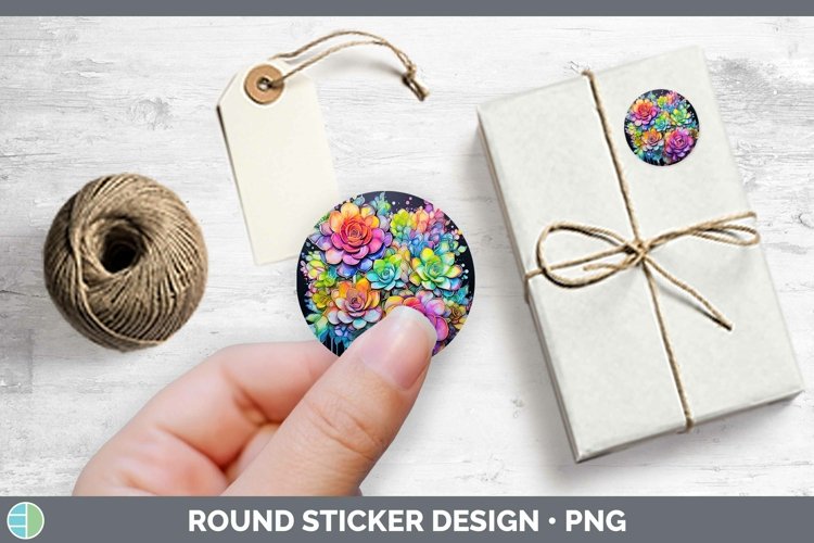 GorgeousNeon Stickers design.