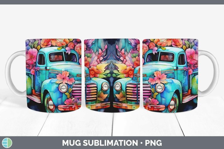 Vintage Truck Clipart Image 14