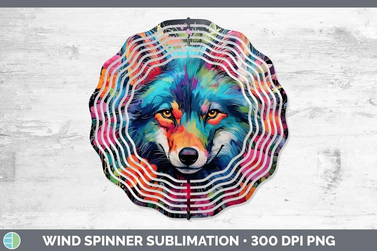 GorgeousNeon Wind Spinner design.