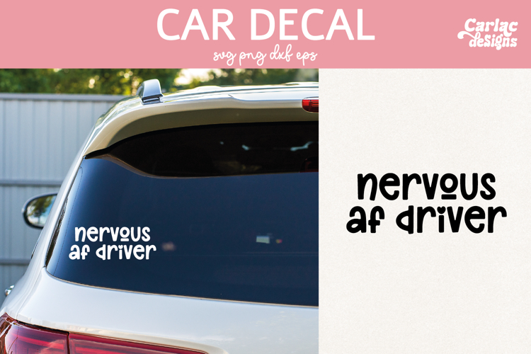 Funny Car Decal SVGs Image 8