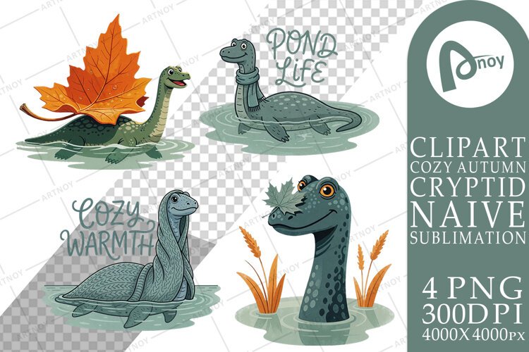 Nessie Autumn Pond Sublimation example image 1