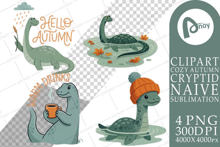 Nessie Autumn Pond Sublimation example image 1