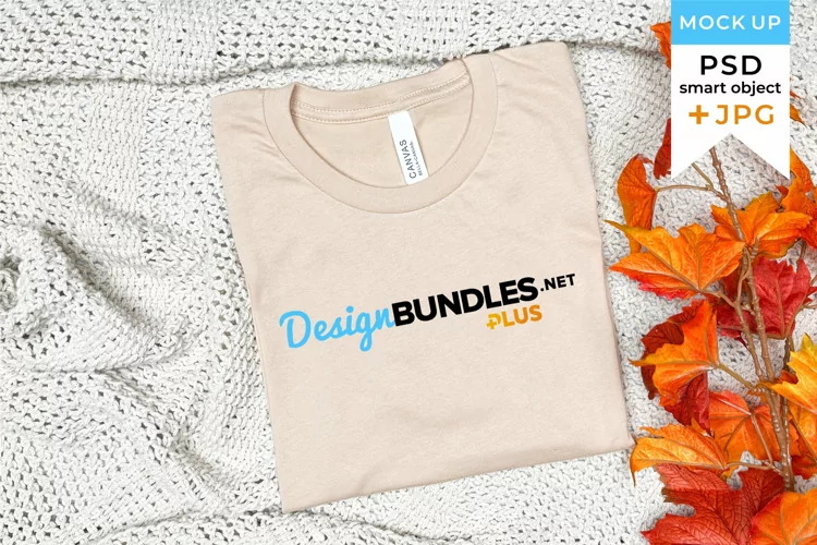 Fall svg mockup | Women t-shirt mockup autumn | Fall shirt