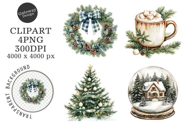 Rustic Merry Christmas Svgs Image 2