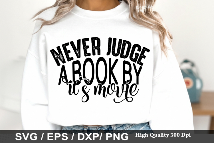 Never Judge a Book by Its Movie - Reading SVG Design