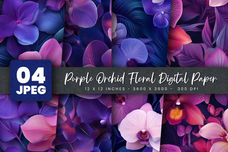 Orchid Clipart Image 9