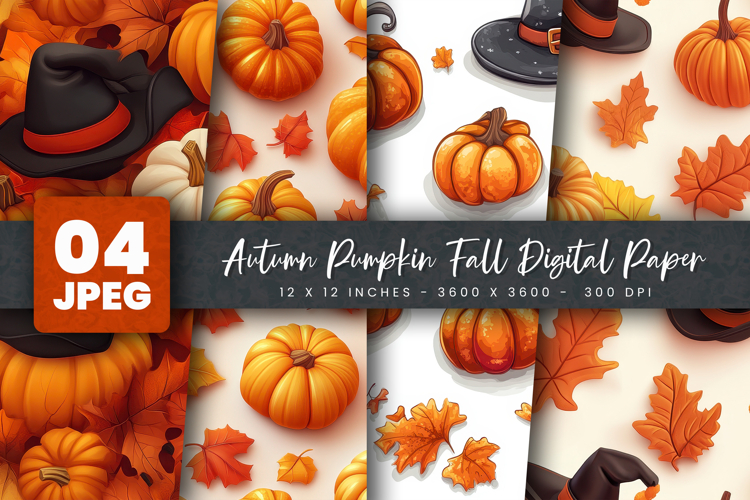 Fall Seamless Pattern Image 12