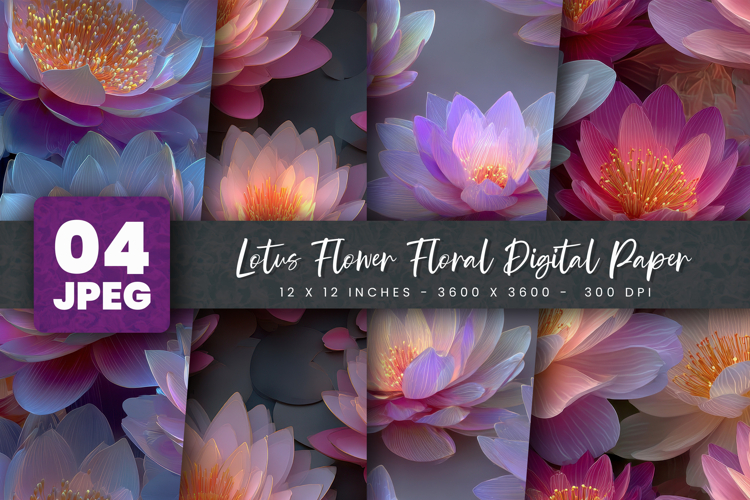 Lotus Flower Clipart Image 2