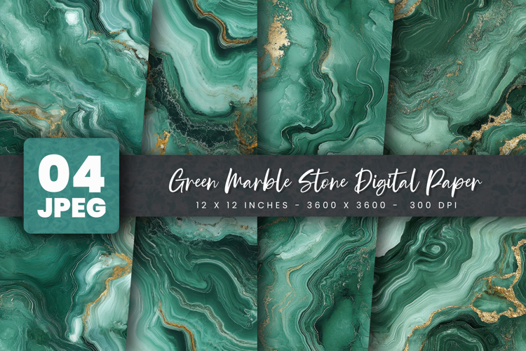 Green Marble Background Image 14