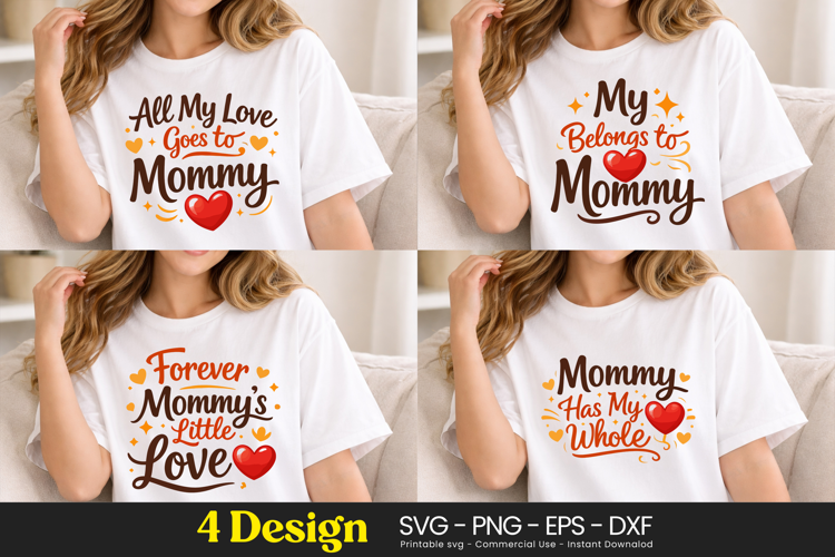 Mother’s Day Shirt Designs | Mom Quotes PNG SVG