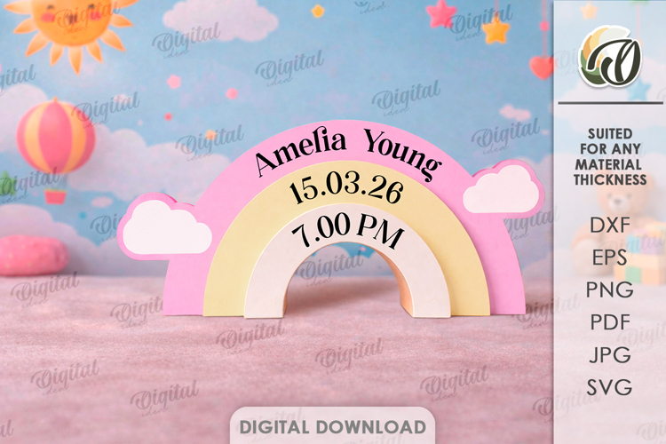 Birth Announcement Sign Image 19