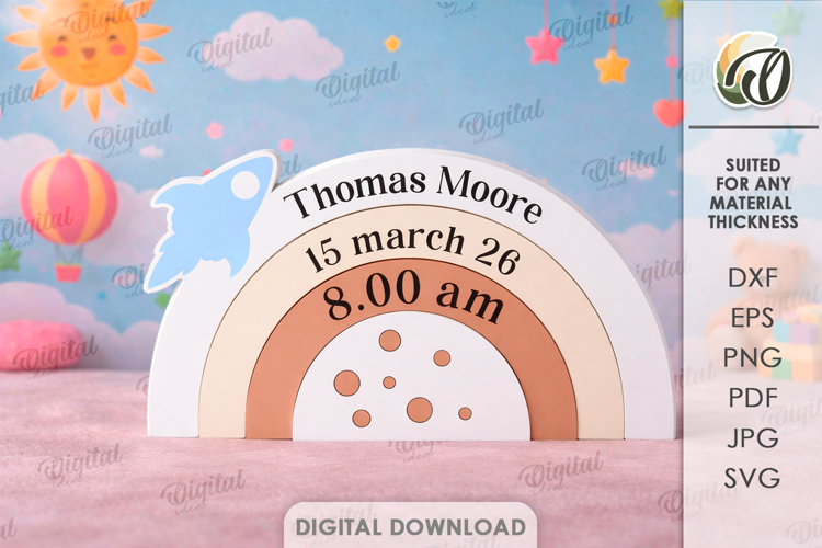 Birth Announcement Sign Image 12