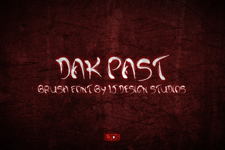 Dark Past font