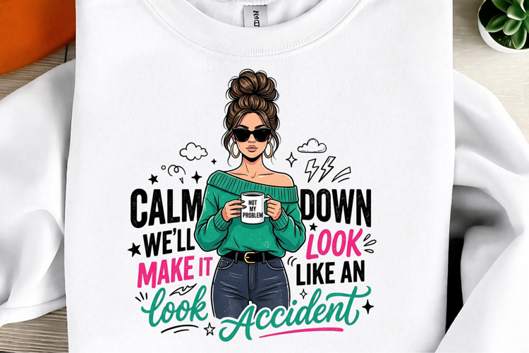 Sarcastic Humor Woman PNG, Funny Sassy