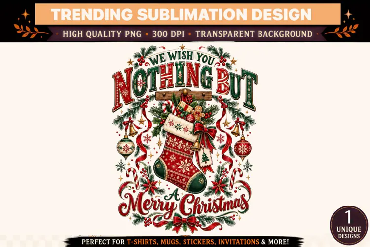 Secondary keywords: Christmas Stocking PNG, Vintage Christma