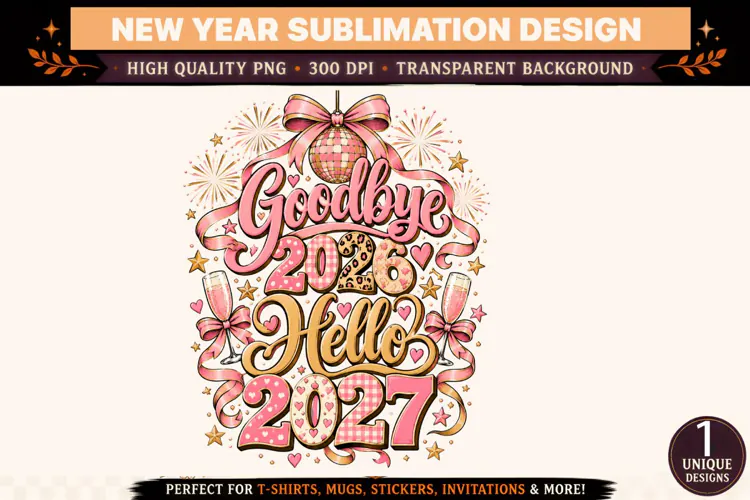 goodbye 2026 hello 2027 png