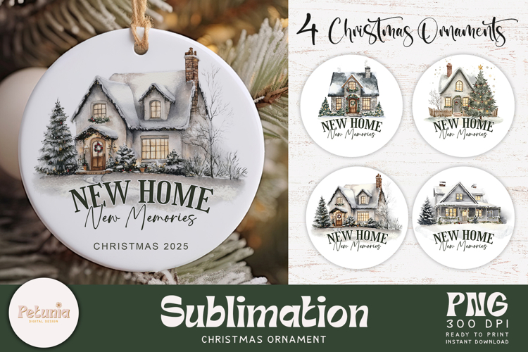 New Home Christmas Ornament | Christmas Ornament PN