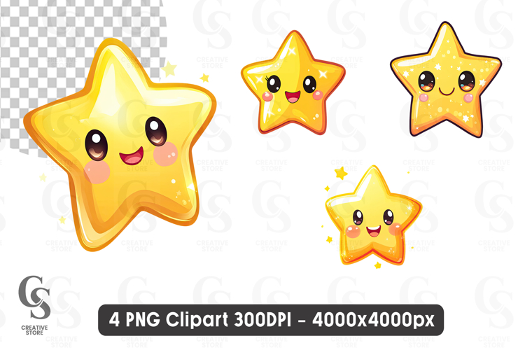 Cute Star Clipart Image 5