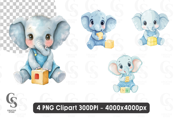 Elephant Png Clipart Image 24