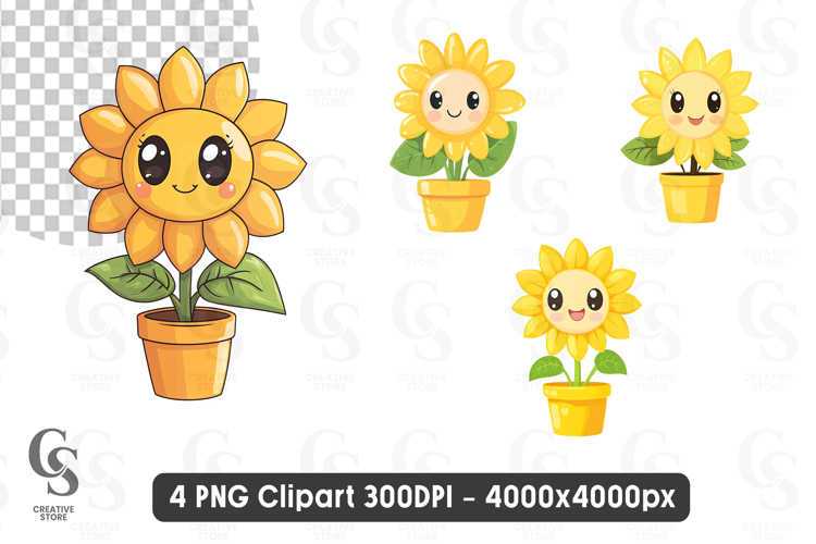 Cartoon Plant Image 6
