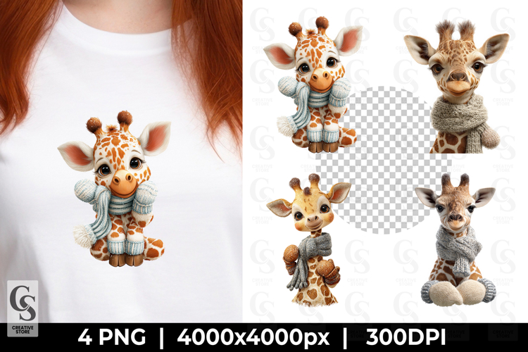 Giraffe Illustration Image 3