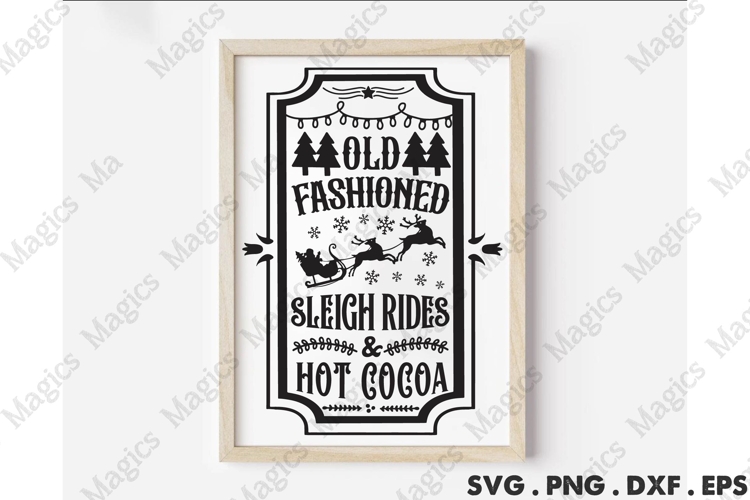 Sleigh Svg Image 12