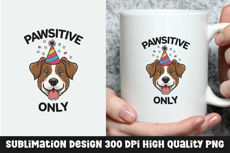 Dog sarcastic mug sublimation design