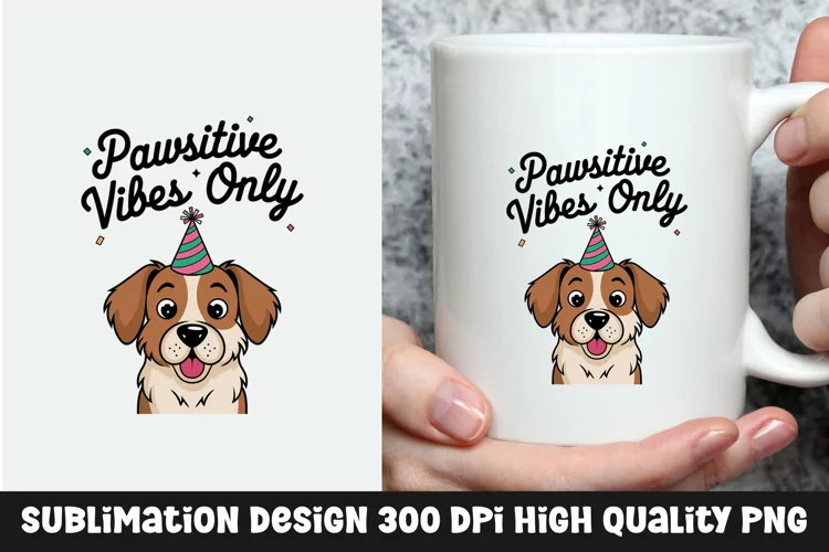 Dog sarcastic mug sublimation design