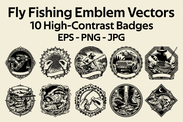 Fishing Vector Image 5