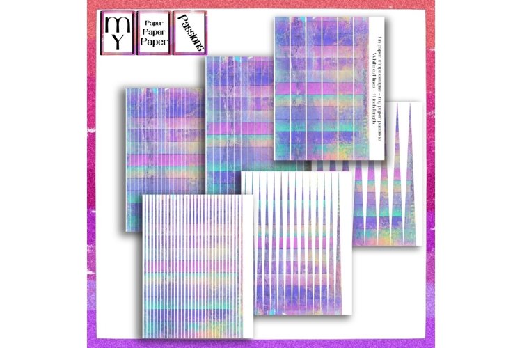 Paper Bead set with 6 3 sizes and 3 styles example image 1