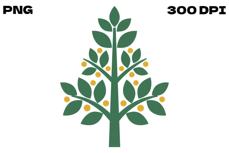 Scandinavian Folk Art Tree