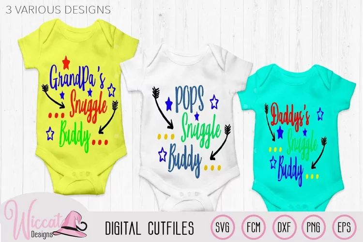 Daddy's snuggle buddy svg, Pops snuggle svg