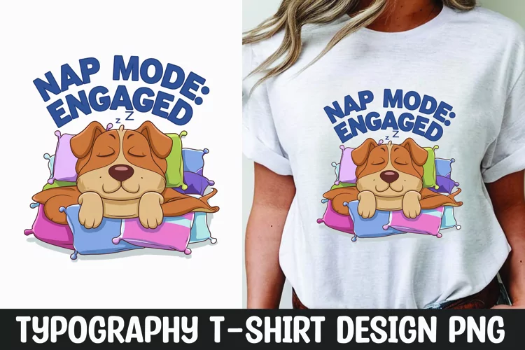 Dog sarcastic quote t-shirt sublimation design