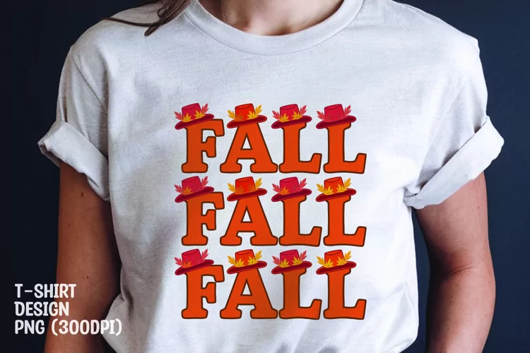 FALL QUOTE SUBLIMATION T-SHIRT DESIGN