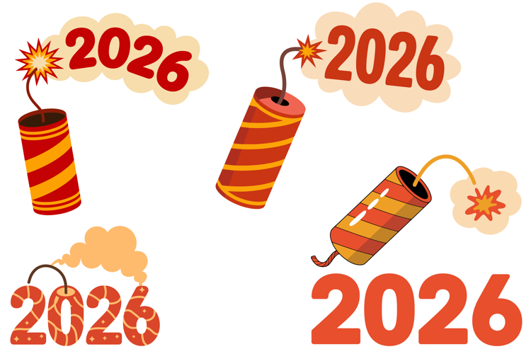 Firecracker New Year 2026 Set