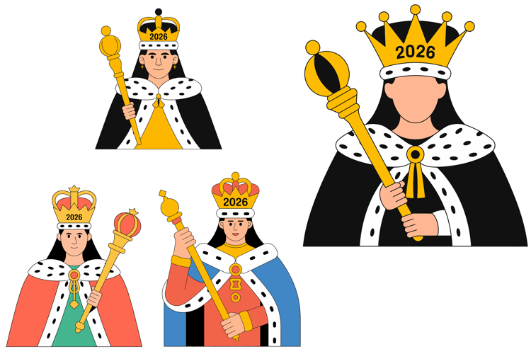 Royal 2026 Queen Set
