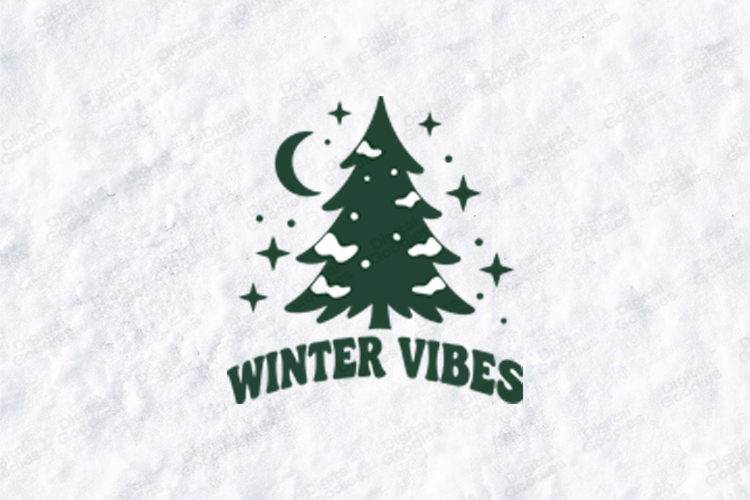 Snow Baby SVG | Winter Snowflake Christmas Cut File