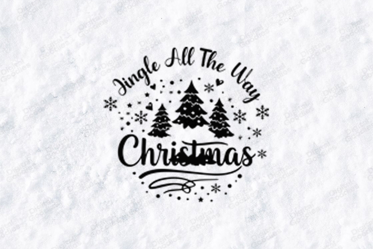 Christmas Round Svg Image 4