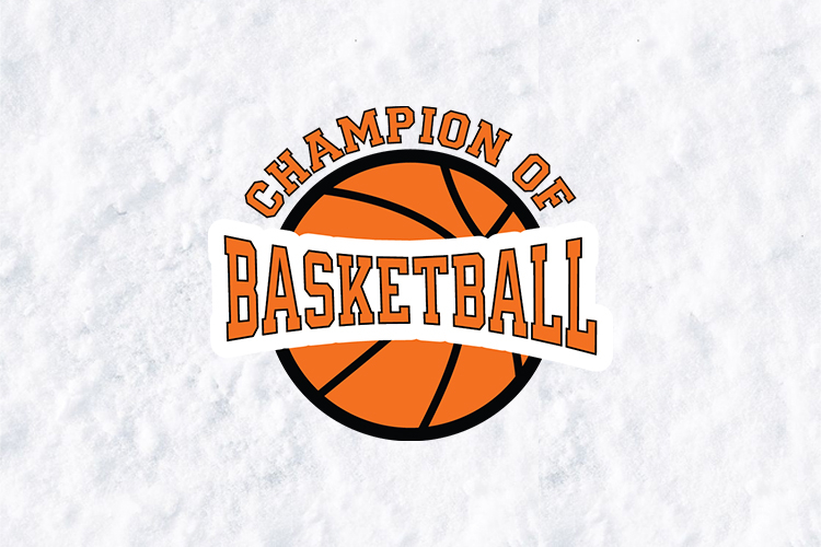 Champion of Basketball SVG Athletic Varsity Tournament Logo
