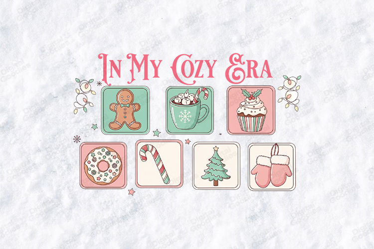 In My Cozy Era Christmas Icons SVG | Gingerbread Art