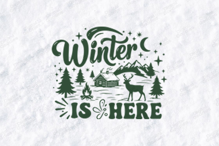 Deer Scene Silhouette Image 10