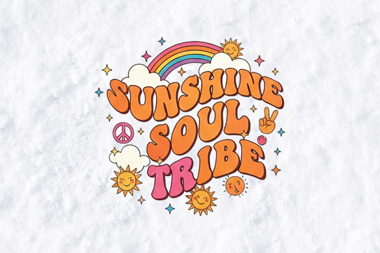 Retro Sunshine Soul Tribe SVG Groovy Boho Hippie Sublimation
