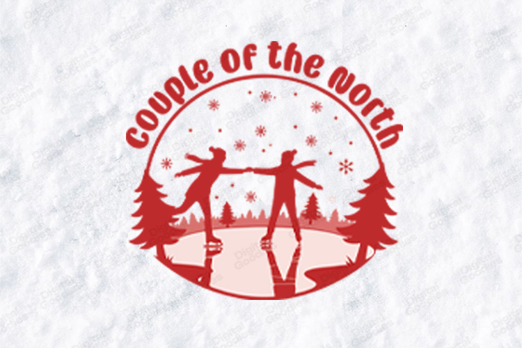 Ice Skating Silhouette Image 12