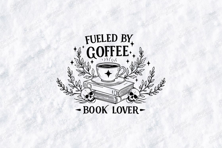 Moonlit Tales Reader SVG - Gothic Celestial Bookish Cut File