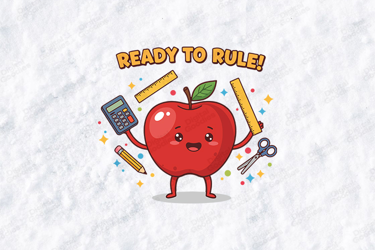 Teacher Apple Svg Image 8