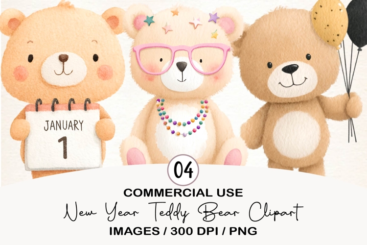 Teddy Bear Clipart Image 3