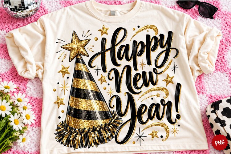 Merry Christmas Gold Glitter PNG | Elegant Christmas Png example image 1